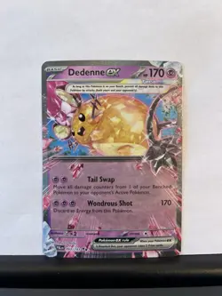 Pokemon Dedenne ex 093/193 Sv02: Paldea Evolved Holo EN - Image 1