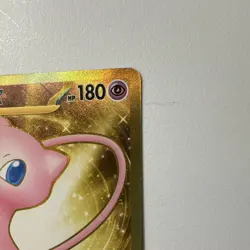 Pokemon TCG Mew EX Gold Full Art Holo 205/165 Sv151 Basic 180 HP CG Works - Image 3