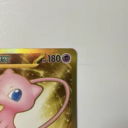 Pokemon TCG Mew EX Gold Full Art Holo 205/165 Sv151 Basic 180 HP CG Works - Image 4