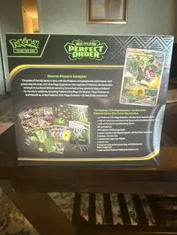 Pokemon Center Mega Evolution Perfect Order ETB Elite Trainer Box Sealed New - Image 4