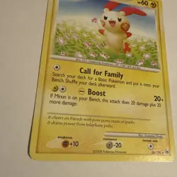 Plusle 28/100 Rare Majestic Dawn NM Pokemon Card - Image 2