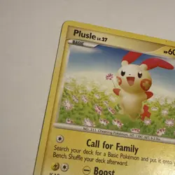 Plusle 28/100 Rare Majestic Dawn NM Pokemon Card - Image 5