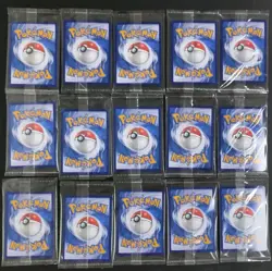 Lot 15 Different Water Type Sealed Ball Pokemon Chinese Vaporeon Magikarp NE40 - Image 2