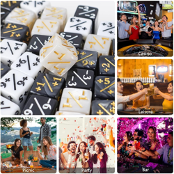48 Pieces MTG Dice Counters Token Dice, Magic the Gathering Glitter Sparkle, ... - Image 5