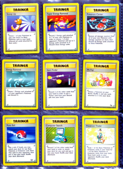 1999 Pokemon All Trainers LOT OF 9 8 are /102 1 is /62 Light Play BBB - Image 1