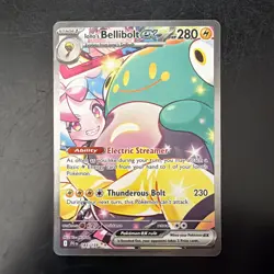 Pokemon TCG Ionos Bellibolt EX 183/159 Journey Together SIR NM - Image 1