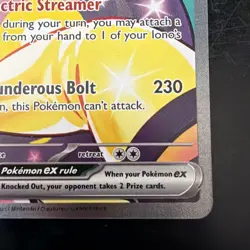 Pokemon TCG Ionos Bellibolt EX 183/159 Journey Together SIR NM - Image 4