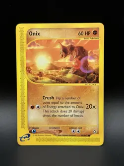 Onix 98/147 Pokemon Aquapolis NM - 0207 - Image 1