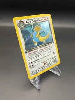 Dark Dragonite - 1st Edition Holo - 5/82 Team Rocket - Pokemon TCG - 2000 - WOTC - Image 3