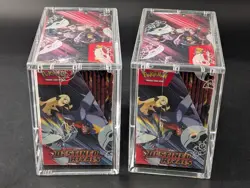 Lot (2) Pokemon SV10 Destined Rivals English Booster Boxes Sealed w/ Acrylic - Image 3
