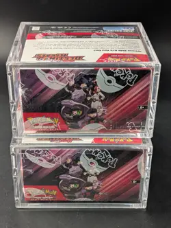 Lot (2) Pokemon SV10 Destined Rivals English Booster Boxes Sealed w/ Acrylic - Image 4