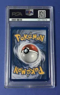 2015 Pokemon XY Team Magma’s Groudon EX Double Crisis FA #15 PSA 7 NM - Image 2