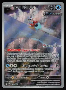 Iron Bundle (Pokemon Center Exclusive) 066 Scarlet & Violet Promo Holo POKEMON - Image 1