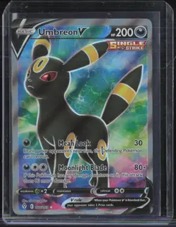 2021 Pokemon SWSH Evolving Skies #188 Umbreon V - Image 1