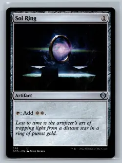 Magic MTG Starter Commander Decks Sol Ring #276 TCG CCG - Image 1
