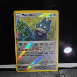 Pokemon TCG Munchlax 173/236 Sm-Unified Minds Reverse Holo LP - Image 3