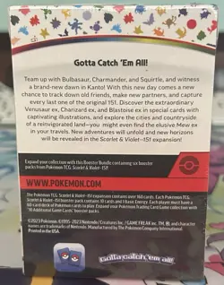 Pokemon TCG Scarlet and Violet 151 Booster Bundle Sealed Box, 6-Pack 820650853210 - Image 2