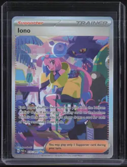 2024 Pokemon Paldean Fates Special Illustration Rare #237 Iono - Image 1