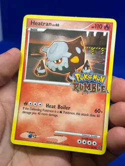 2009 Pokemon Rumble Heatran 4/16 Stamped Promo MP - Image 2