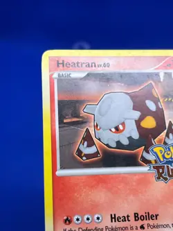 2009 Pokemon Rumble Heatran 4/16 Stamped Promo MP - Image 3