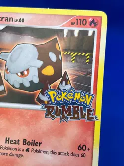 2009 Pokemon Rumble Heatran 4/16 Stamped Promo MP - Image 5