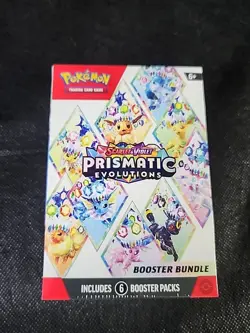 Pokemon TCG Scarlet & Violet Prismatic Evolutions Booster Bundle Box Sealed New - Image 1