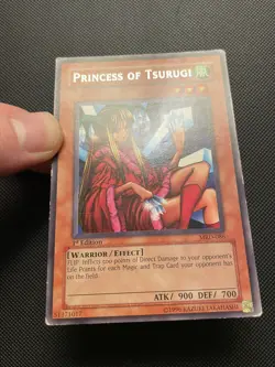 Yugioh! Princess of Tsurugi MRD-086 1st Edition Metal Raiders NA English Vintage - Image 3