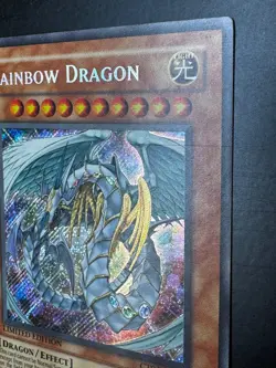 Yu-Gi-Oh! YuGiOh Rainbow Dragon CT04-EN005 Secret Rare Limited Edition - Image 3