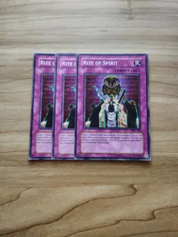 Yu-Gi-Oh! - Rite Of Spirit 3X - Full Playset - Image 1