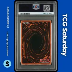 2005 YU-GI-OH! ELEMENTAL ENERGY 1ST ED. #EN033 E-HERO RAMPART BLASTER PSA 9 - Image 2