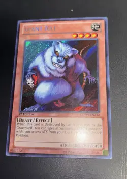 🐀 Yu-Gi-Oh! Giant Rat (LCYW-EN232) - 1st Edition - Secret Rare Near Mint Fast🐀 - Image 1