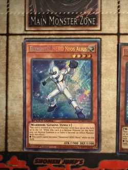 Yugioh! Elemental HERO Neos Alius - SGX4-ENA02 - Secret Rare - 1st Edition Near - Image 1