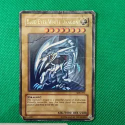 Blue-Eyes White Dragon SDK-001 Starter Deck Kaiba Ultra Rare Unlimited English - Image 1