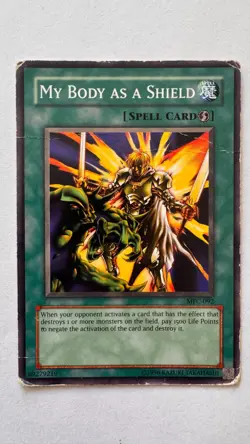 My Body As a Shield -MFC-092 - Common - Unlimited Edition - Damaged - YuGiOh! - Image 1