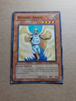 Shining Angel - DB1-EN052 - Unlimited - YuGiOh-HP Crease - Image 1
