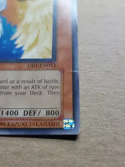 Shining Angel - DB1-EN052 - Unlimited - YuGiOh-HP Crease - Image 3