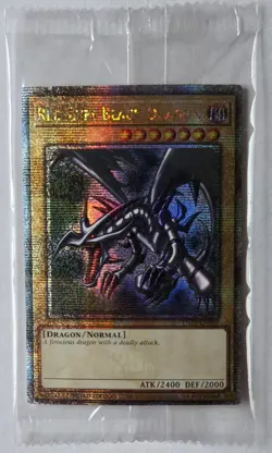 Yu-Gi-Oh Red-Eyes Black Dragon TN23-EN003 Quarter Century Secret Rare - Sealed - Image 1
