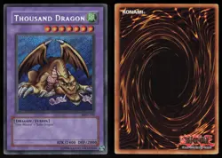 Thousand Dragon MRD-143 Metal Raiders Secret Rare Reverse Foil Error YU-GI-OH - Image 3