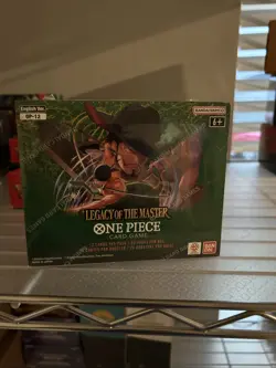 One Piece Legacy of The Master Booster Box Sealed English Brand New - Image 1