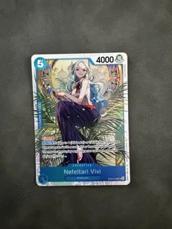 Nefeltari Vivi EB03-024 SR Extra Booster Heroines Edition One Piece Card Game - Image 1