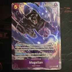 Bandai One Piece CCG Magellan OP02-085 Paramount War Super Rare Alternate Art F… - Image 3