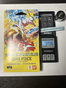 2x HEAVY🔥OP-15 adventure on Kami’s Island Sleeved Packs 37.38g-37.36g One Piece - Image 2