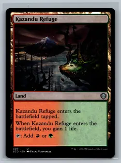 Magic MTG Starter Commander Decks Kazandu Refuge #307 TCG CCG - Image 1