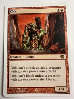 MTG Magic The Gathering Eighth 8th Edition Okk Rare LP - Image 1