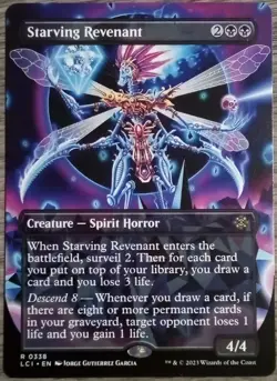 Starving Revenant #0338 MTG Lost Caverns of Ixalan Borderless Rare Near Mint - Image 1