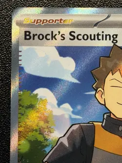 Brock’s Scouting 179/159 Journey Together Full Art Pokemon TCG - Image 2