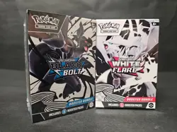 Pokemon Scarlet & Violet Black Bolt & White Flare Booster Bundle Box Lot Of 2 - Image 1