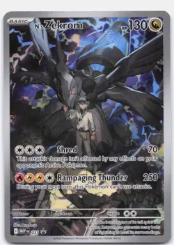 N's Zekrom - 031 031 Holo ME: Mega Evolution Promo Pokemon Near Mint - Image 1