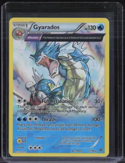2015 Pokemon XY Ancient Origins Reverse Foil #21 Gyarados - Image 1
