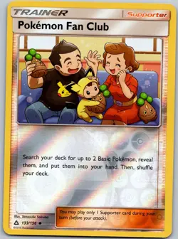 Pokemon Fan Club Uncommon SM - Ultra Prism 133/156 LP - Image 1